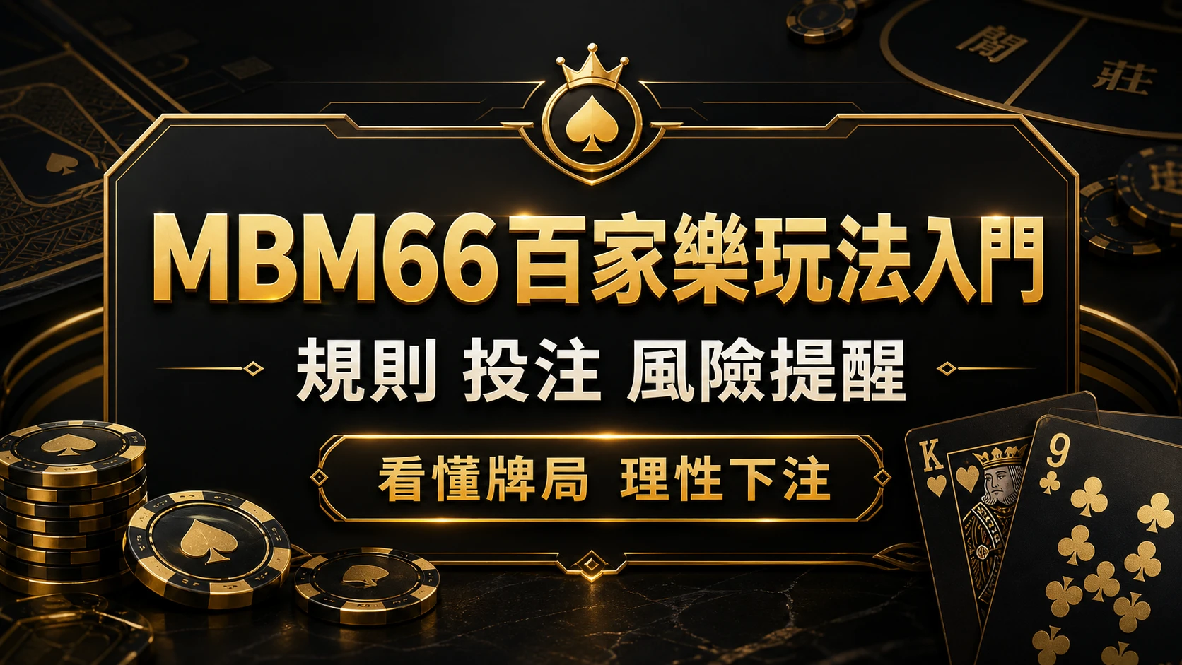 MBM66百家樂玩法入門精選圖片