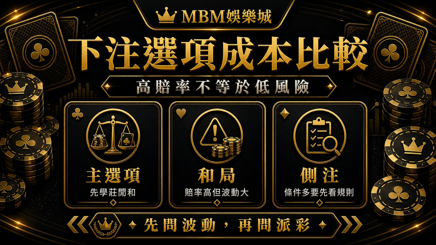 MBM娛樂城下注選項成本比較資訊圖