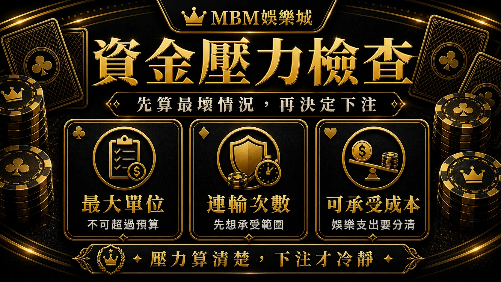 MBM娛樂城資金壓力檢查資訊圖