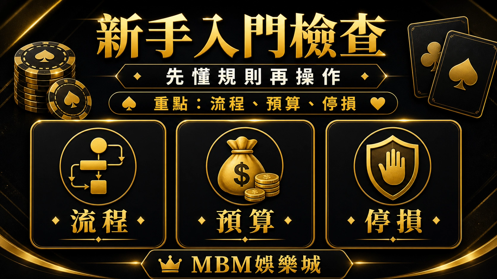 新手入門檢查｜MBM娛樂城