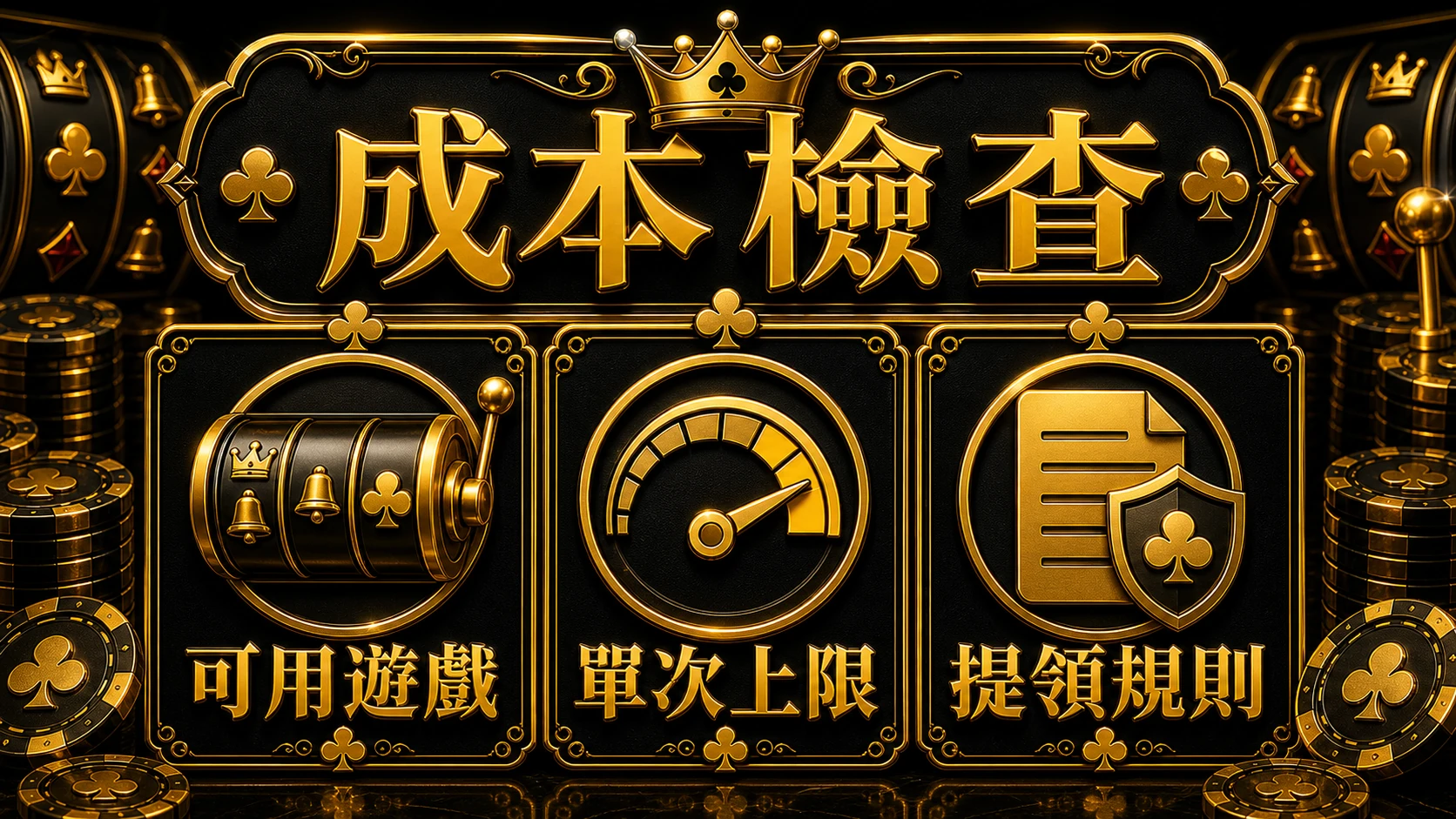 老虎機優惠成本檢查可用遊戲單次上限提領規則 MBM娛樂城