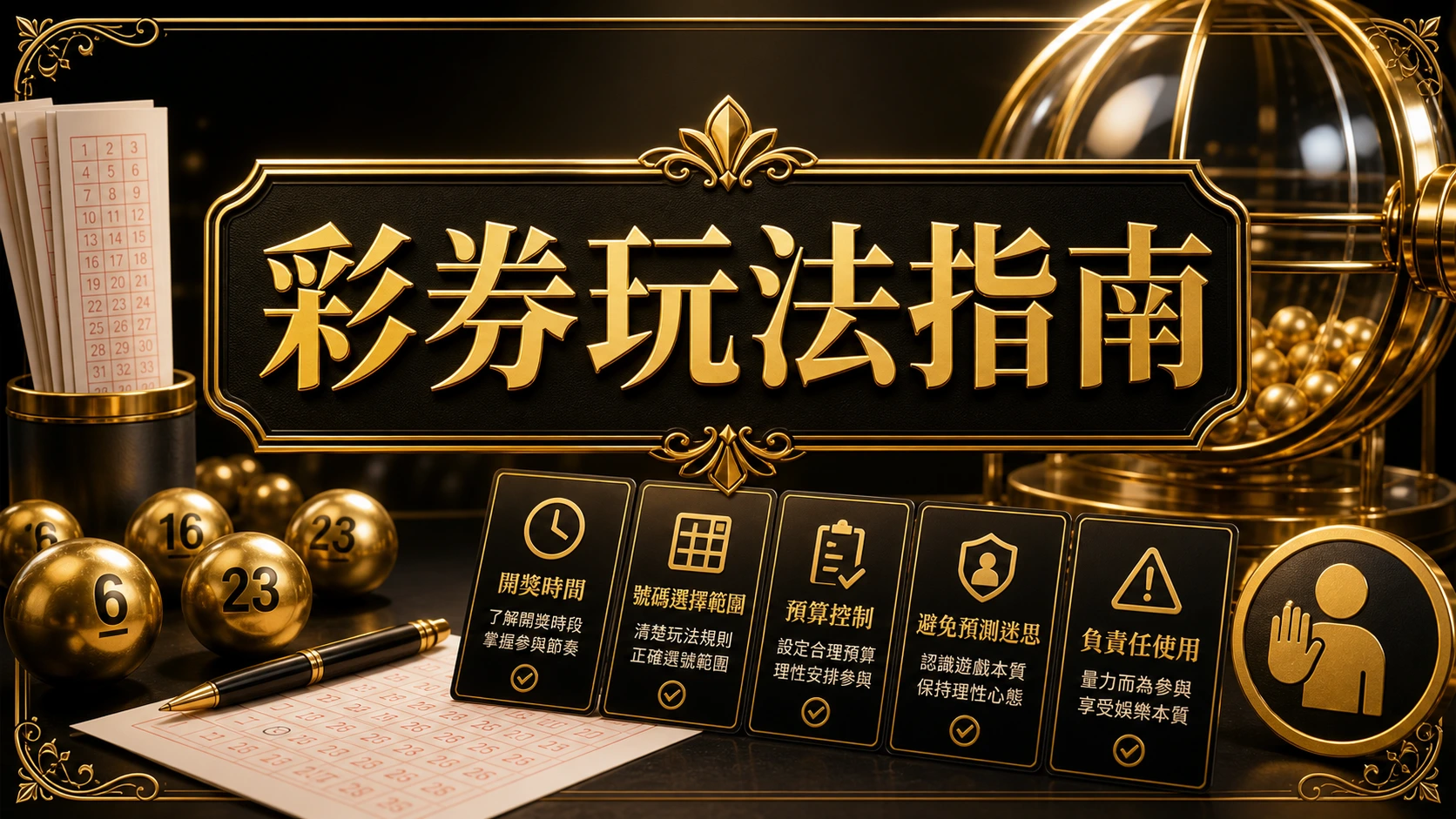 MBM娛樂城彩券玩法規則預算與負責任使用指南主圖